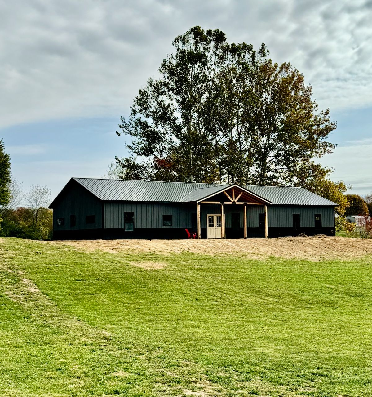 Additional angle of Snowden barndominium