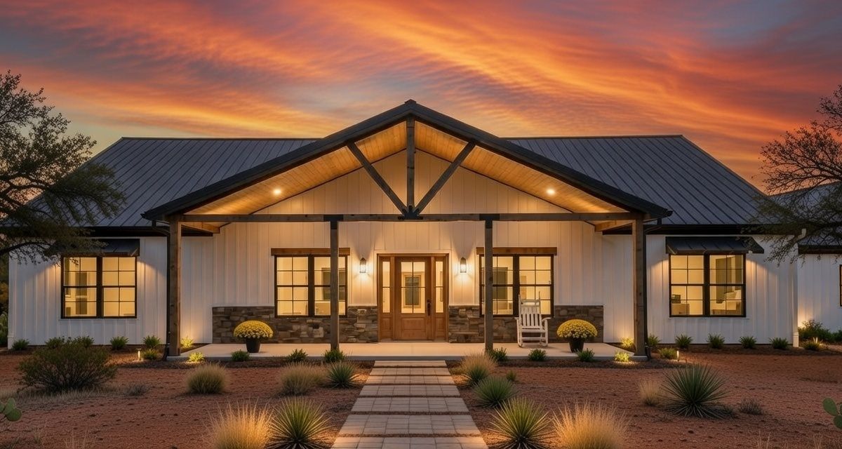Barn House Co. custom barndominium exterior